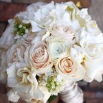 Cream and Blush Rose Bouquet